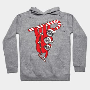 Sloth Candy Cane Hoodie